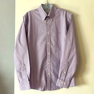 Brooks Brothers Regent Fit Medium Non-Iron Stretch Button Down Shirt
